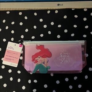 Little Mermaid Ariel Vinyl Pouch